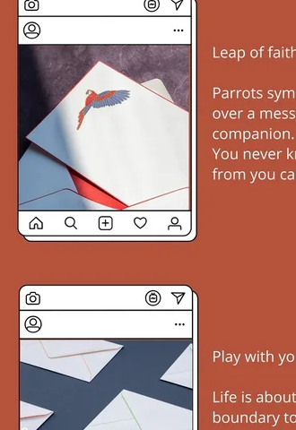 Pineider stationery social content
